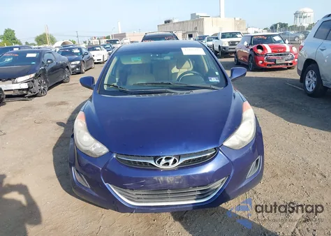 2013 Hyundai Elantra Gls from USA, damaged, VIN 5NPDH4AE7DH270539